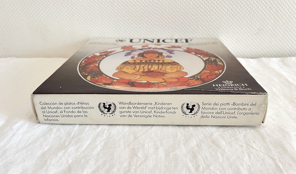 Assiette Heinrich Villeroy & Boch Unicef