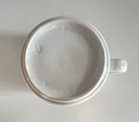 Tasse fleurie dans les tons orange Bavaria