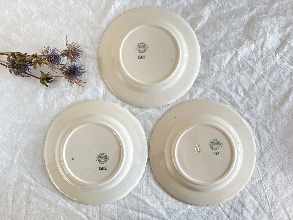 Lot de 6 assiettes à dessert Villeroy & Boch Alt Strasbourg