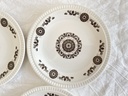 Lot de 6 assiettes à dessert Boch Delta Murielle