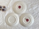 Lot de 6 assiettes à dessert Boch Delta Murielle