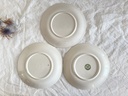 Lot de 6 assiettes à dessert Boch Delta Murielle