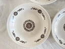 Lot de 6 assiettes creuses Boch Delta Murielle