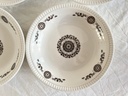 Lot de 6 assiettes creuses Boch Delta Murielle