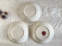 Lot de 6 assiettes creuses Boch Delta Murielle