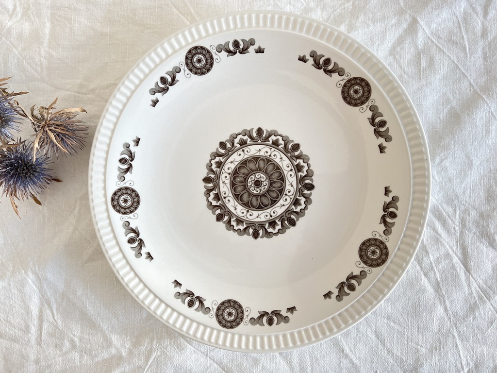 Assiette plate Boch Delta Murielle