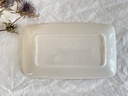 Petit plat rectangulaire avec tête de chat British Shorthair