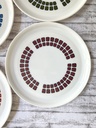 Lot de 4 assiettes à dessert Arcopal Square