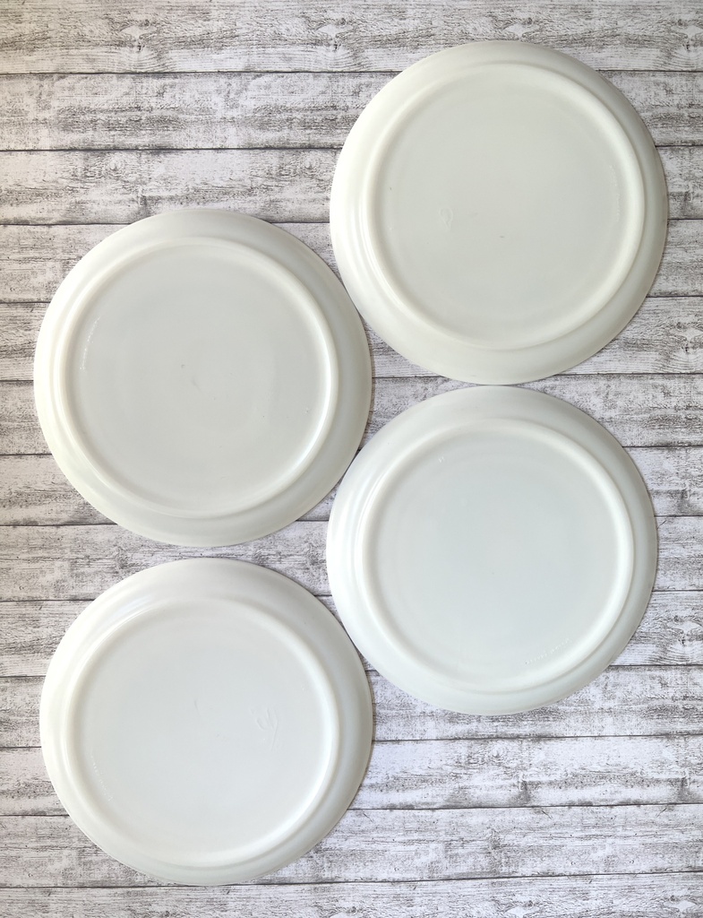 Lot de 4 assiettes à dessert Arcopal Square