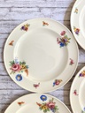 Lot de 4 assiettes à dessert / petit-déjeuner Petrus Regout Boudewijn