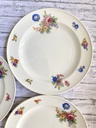 Lot de 4 assiettes à dessert / petit-déjeuner Petrus Regout Boudewijn