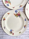Lot de 4 assiettes à dessert / petit-déjeuner Petrus Regout Boudewijn