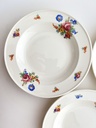 Lot de 5 assiettes creuses Petrus Regout Boudewijn