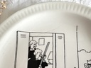 Assiette humoristique Saint-Amand Jacques Faizant