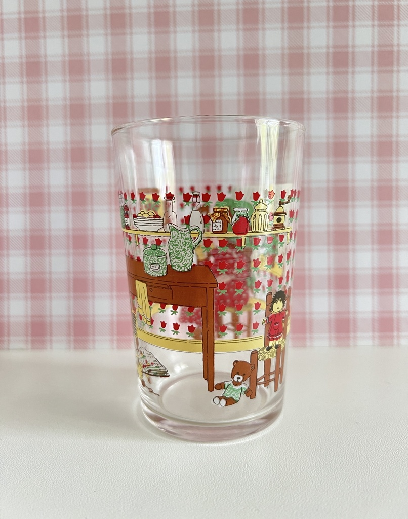 Verre à eau style Sarah Kay