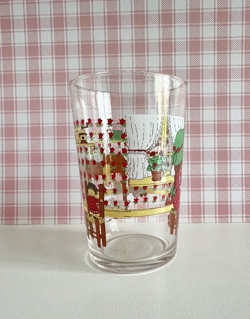Verre à eau style Sarah Kay