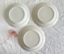 Lot de 6 assiettes à dessert Boch Copenhague