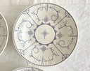 Lot de 6 assiettes creuses Boch Copenhague