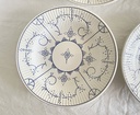 Lot de 6 assiettes creuses Boch Copenhague