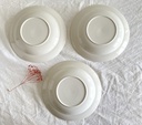 Lot de 6 assiettes creuses Boch Copenhague