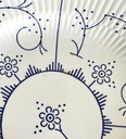 Lot de 4 assiettes plates Boch Copenhague