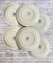Lot de 6 assiettes à dessert Boch Rambouillet