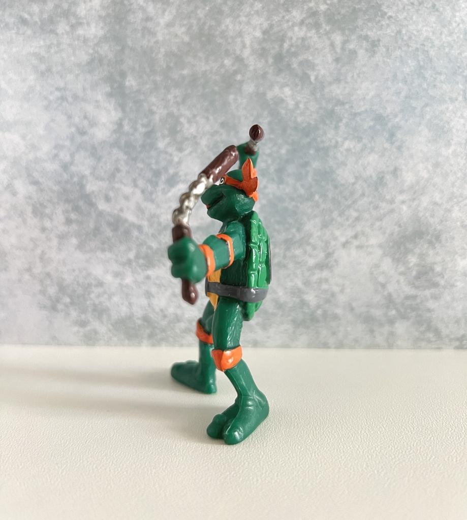 Figurine aimantée Michelangelo des Tortues Ninja