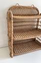 Étagère en rotin pliable