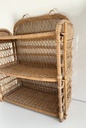 Étagère en rotin pliable