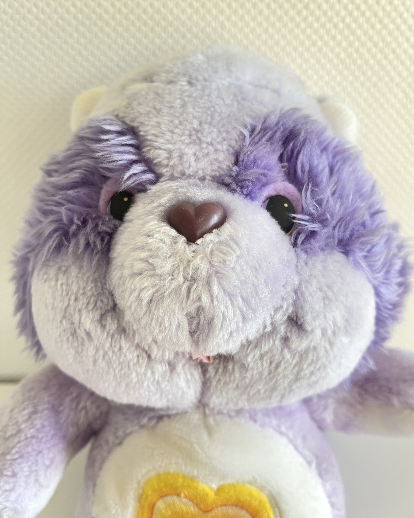 Peluche Bisounours Cousins Raton-laveur Toumalin - 1984