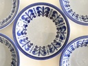 Lot de 6 assiettes creuses Boch Nevada