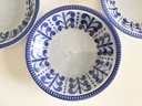 Lot de 6 assiettes creuses Boch Nevada