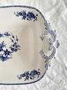 Plat ovale à anses Boch Grand Bouquet