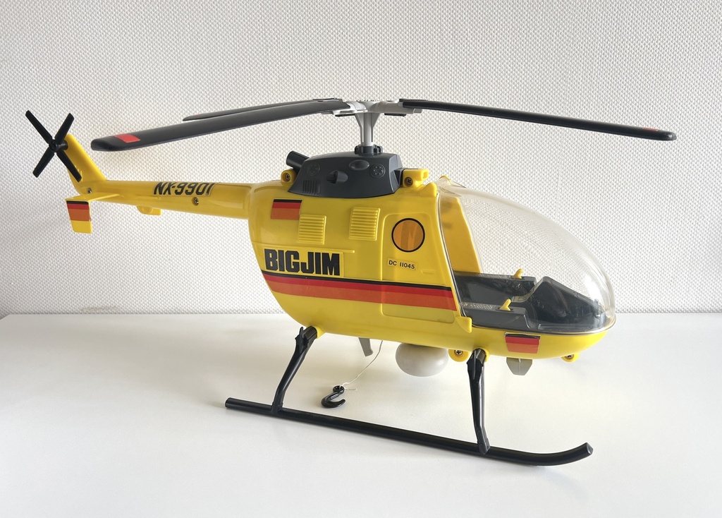 Hélicoptère de sauvetage Big Jim - Mattel 1976