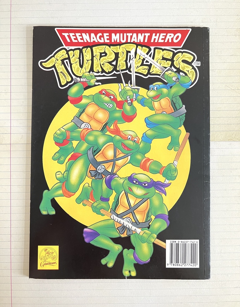 Livre à colorier Tortues Ninja
