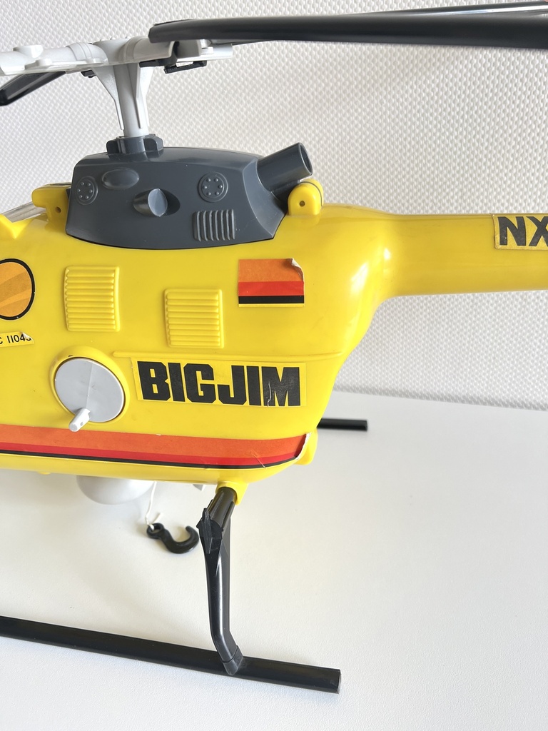 Hélicoptère de sauvetage Big Jim - Mattel 1976