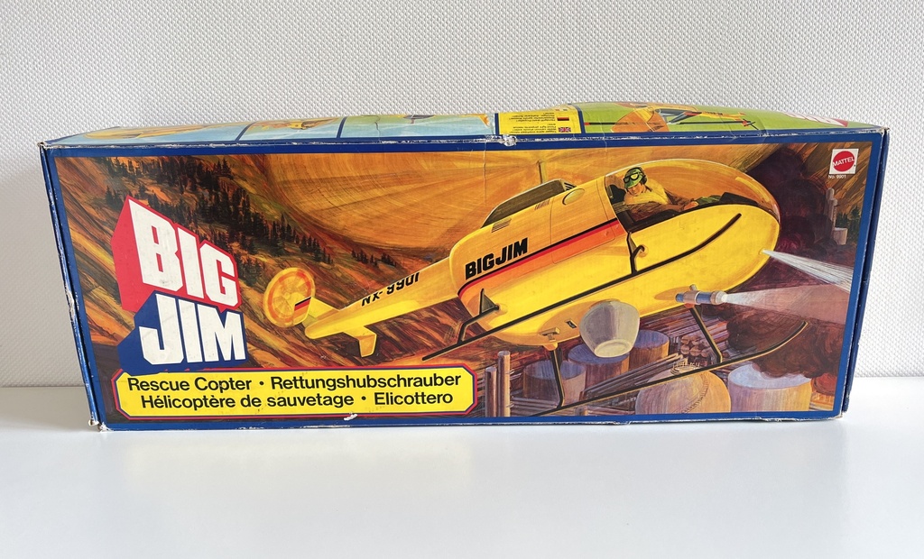 Hélicoptère de sauvetage Big Jim - Mattel 1976