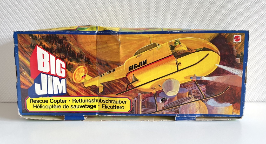 Hélicoptère de sauvetage Big Jim - Mattel 1976