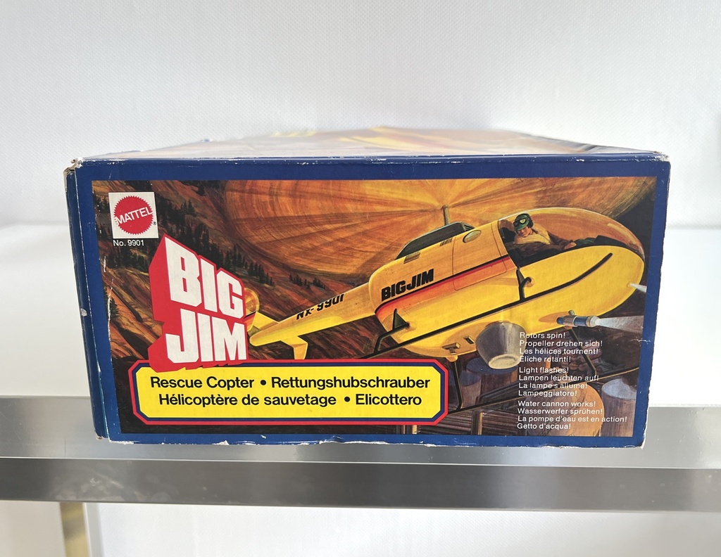 Hélicoptère de sauvetage Big Jim - Mattel 1976