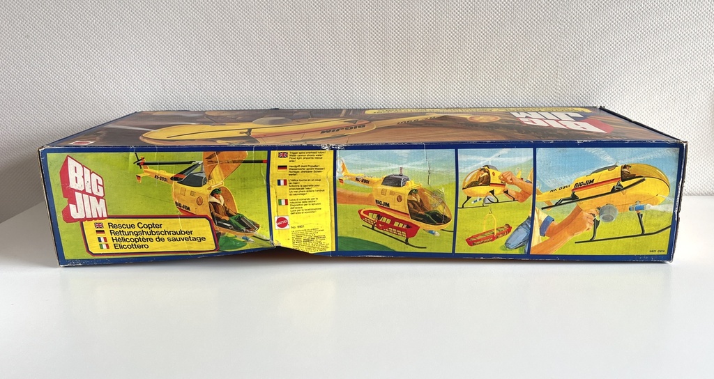Hélicoptère de sauvetage Big Jim - Mattel 1976