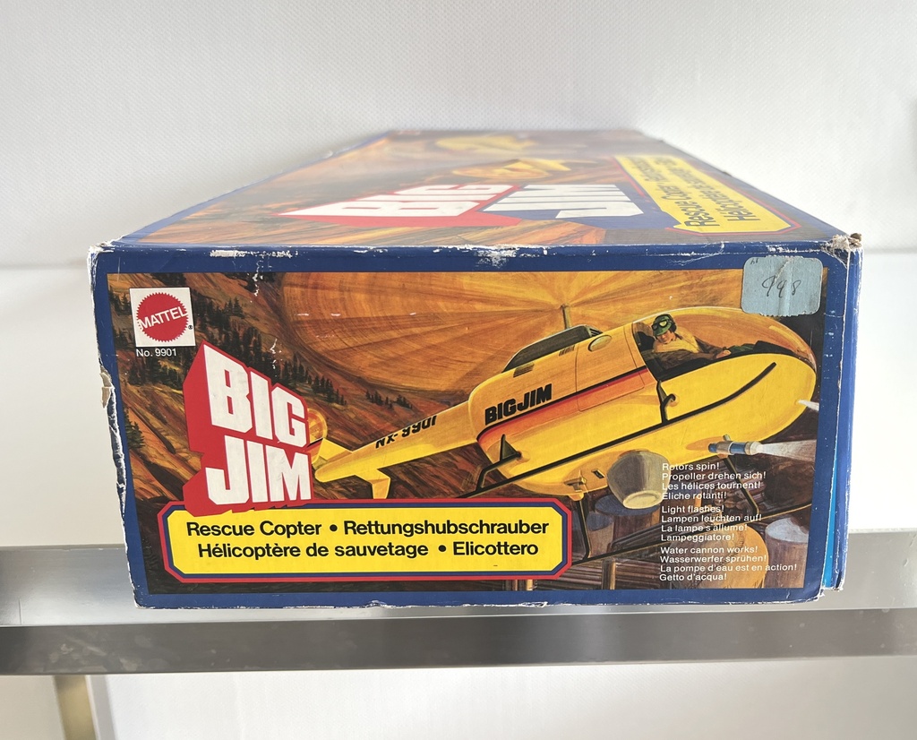 Hélicoptère de sauvetage Big Jim - Mattel 1976