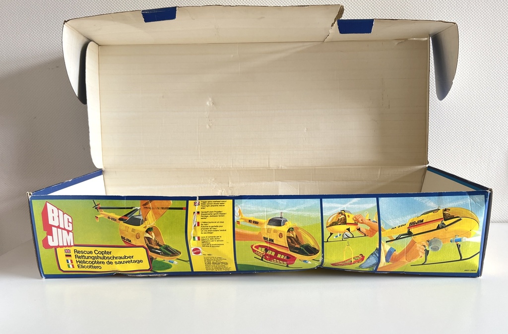 Hélicoptère de sauvetage Big Jim - Mattel 1976