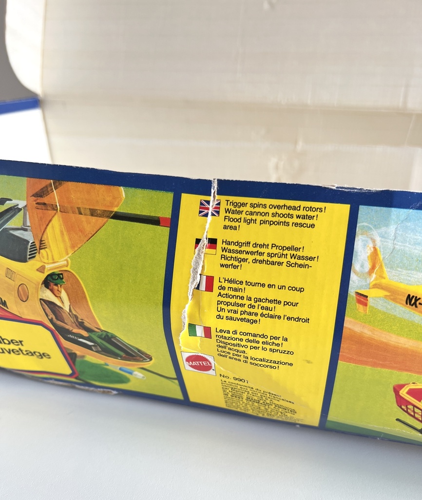 Hélicoptère de sauvetage Big Jim - Mattel 1976