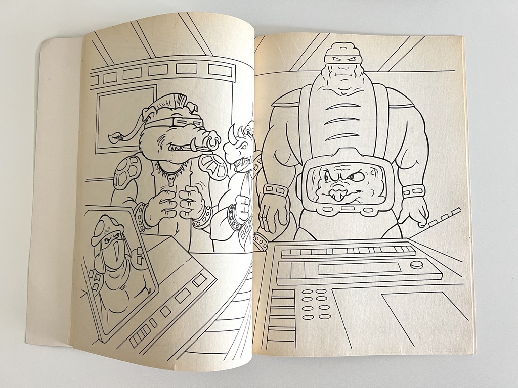 Livre à colorier Tortues Ninja