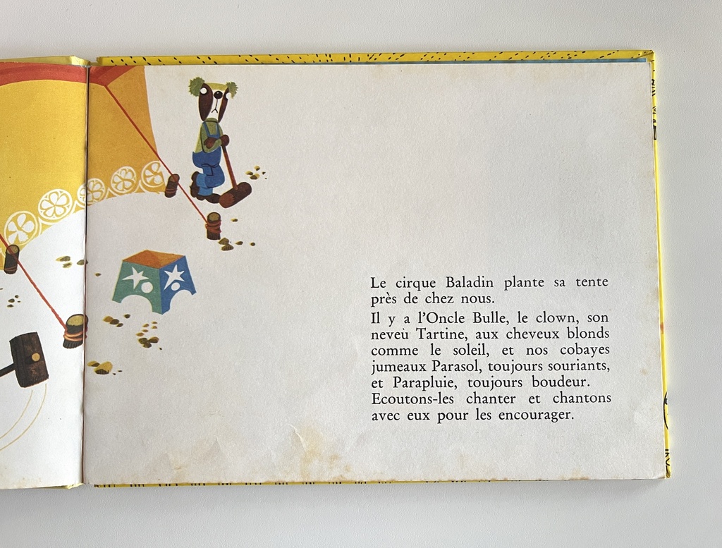 Livre Tartine et Parasol L'escapade du loup Romulus !