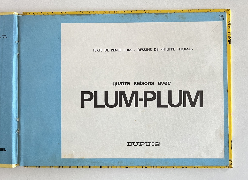 Livre Plum-Plum
