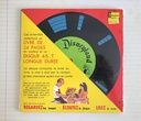 Livre disque 45 tours Bernard et Bianca de Walt Disney