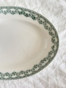 Plat ovale Boch Carlotta