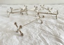 Ensemble de 6 porte-couteaux croisillons en métal
