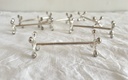 Ensemble de 6 porte-couteaux croisillons en métal